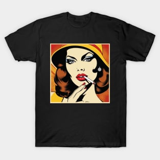 Pop Smoking Girl T-Shirt